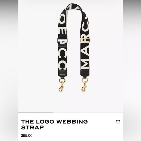 LIKE NEW Marc Jacobs The Logo Webbing Strap - Picture 6 of 6